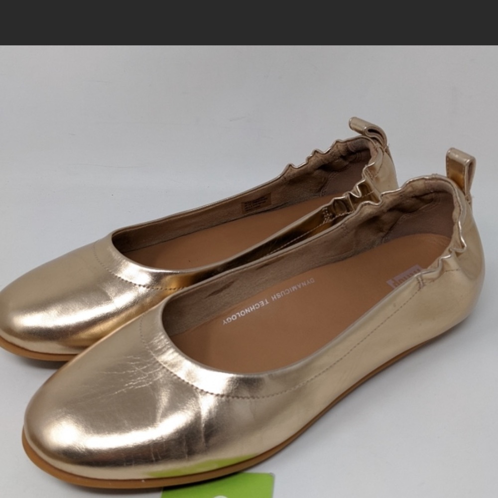 Fitflop Allegro Rose Gold ballet flats
